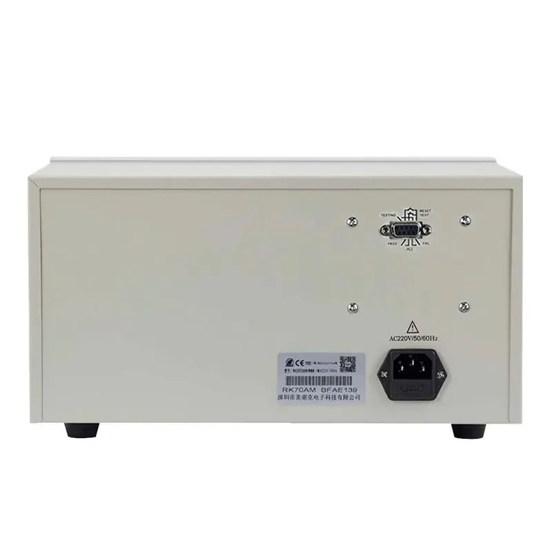 Rek RK2671CM 耐電圧試験器 ハイポットテスター、電圧 AC/DC 0-10kV、電流 AC 0-100mA DC 0-20mA、精度 5%