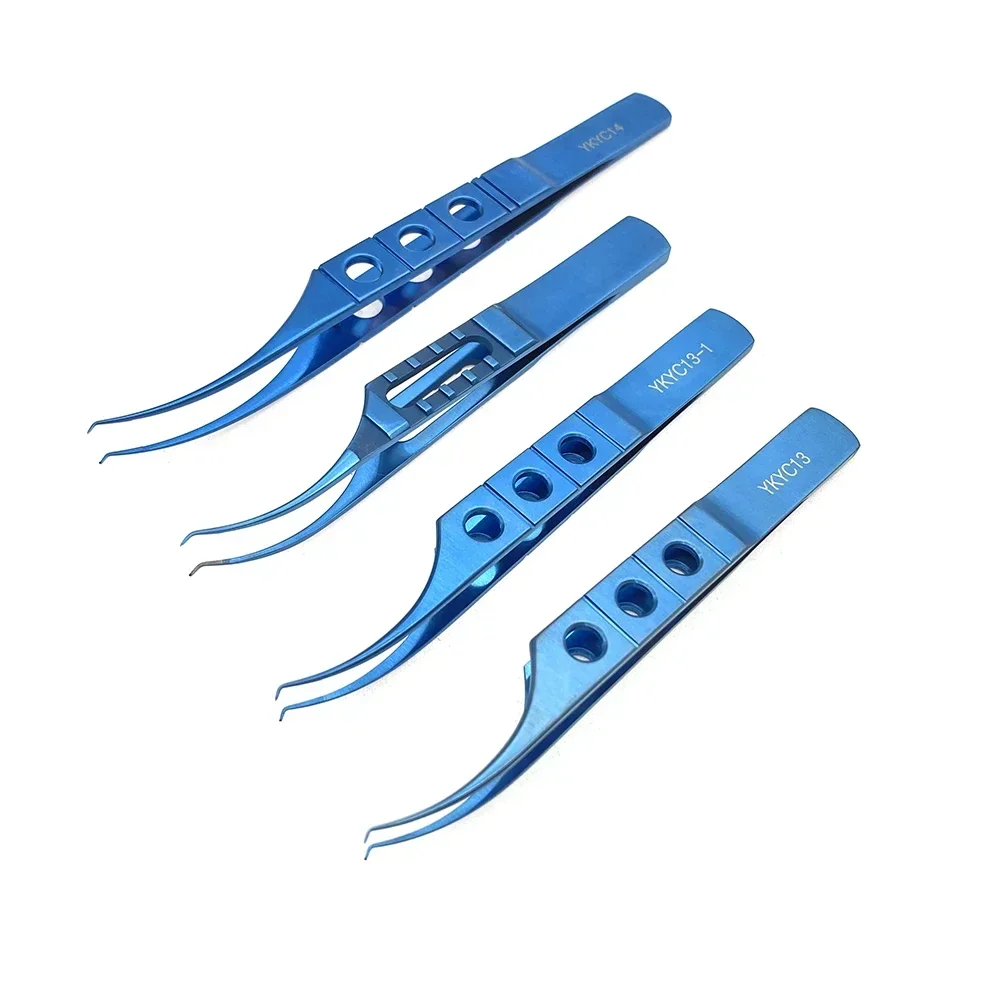 Pinces à suture ophtalmiques Castroviejo 1*2 dents, pinces dentées Colibri, pinces dentaires, instrument de chirurgie des paupières doubles