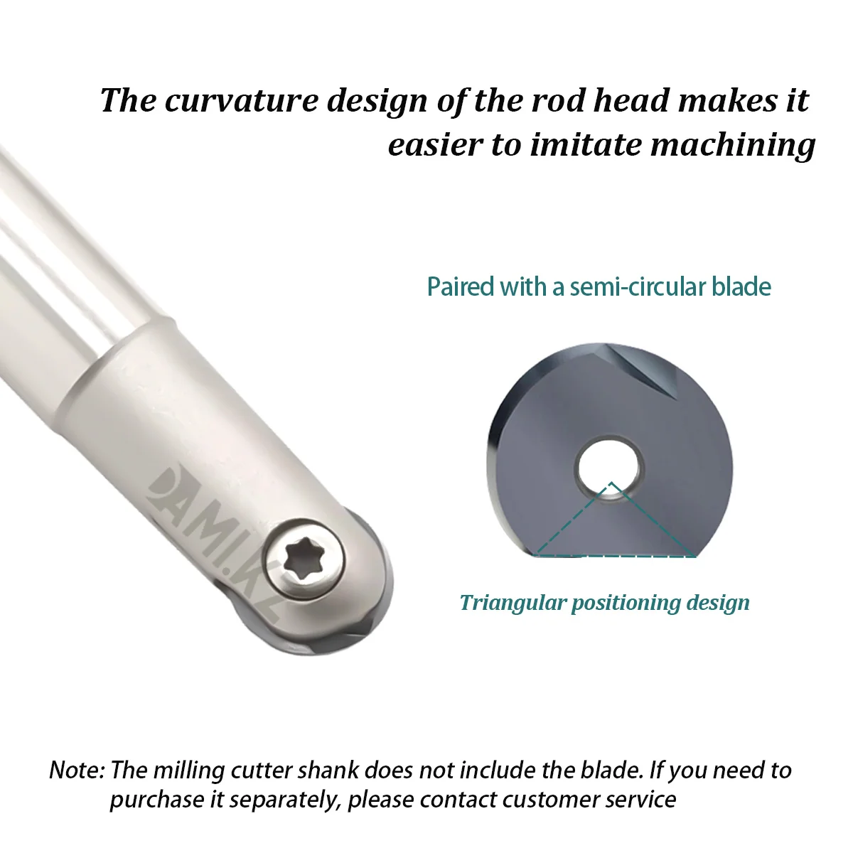 CNC Milling Cutter Rod T2139 Spherical Precision Milling Cutter Holder 4R 5R 6R 8R 10R 12.5R 15R 16R Cutter Arbor Use For P3202