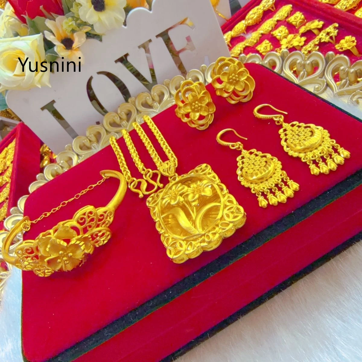 New Fashion Dubai High end 24K - Women'S Fashion Rings Gold review and price