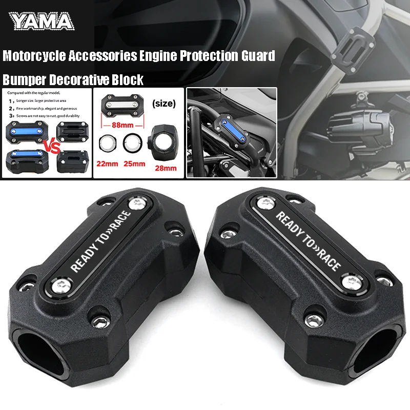 

Moto Bumper Blocks Engine Guard Crash Bar Protection For KTM Ready to Race Duke 390 690 790 890 1190 Rc 1290 13901050 Adventure