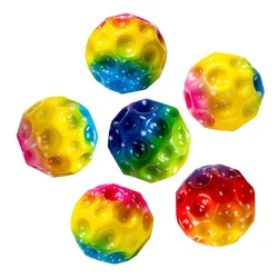 Moonball Extreme High Bouncing Ball Space Jump Ball Children Toys Party Carnival Fun Favor Juguetes Cumpleaños Invitados Niños