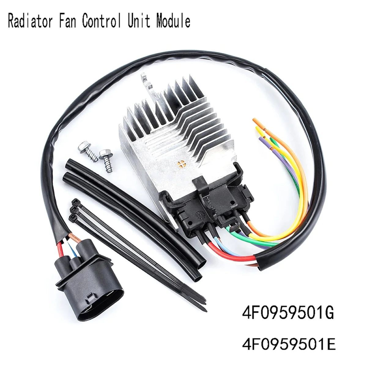 

# 83D автомобильные детали и аксессуары, 4F0959501E модуль управления вентилятором радиатора для Audi A6 Quattro 3.0L, металл