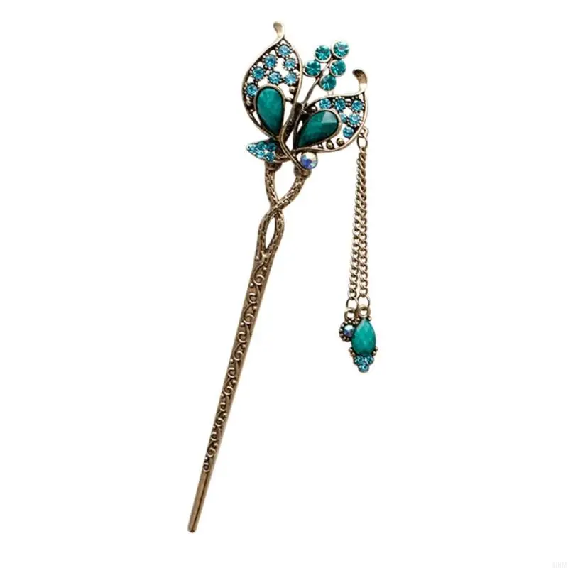 

400A Various Fashion Women Elegant Bobby Pin Colorful Hairpin for Rhinestone Hair Sti