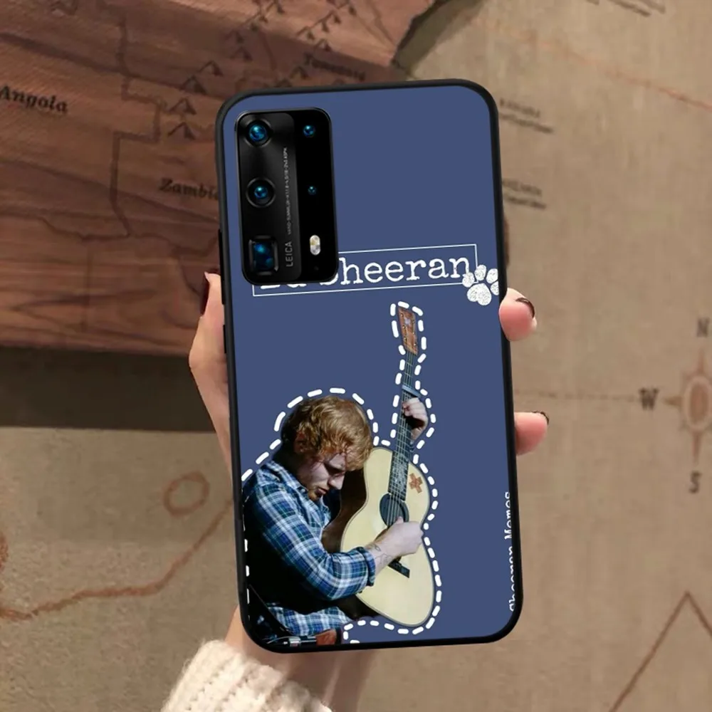 E-Ed Sheeran UK Singer Phone Case For Huawei P 8 9 10 20 30 40 50 Pro Lite Psmart Honor 10 lite 70 Mate 20lite