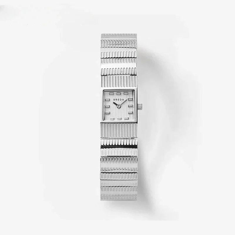 BREDAN Watch Women\'s New Groove Series Minimalist Style Small dial Fashionable temperament Rectangular Watch Waterproof