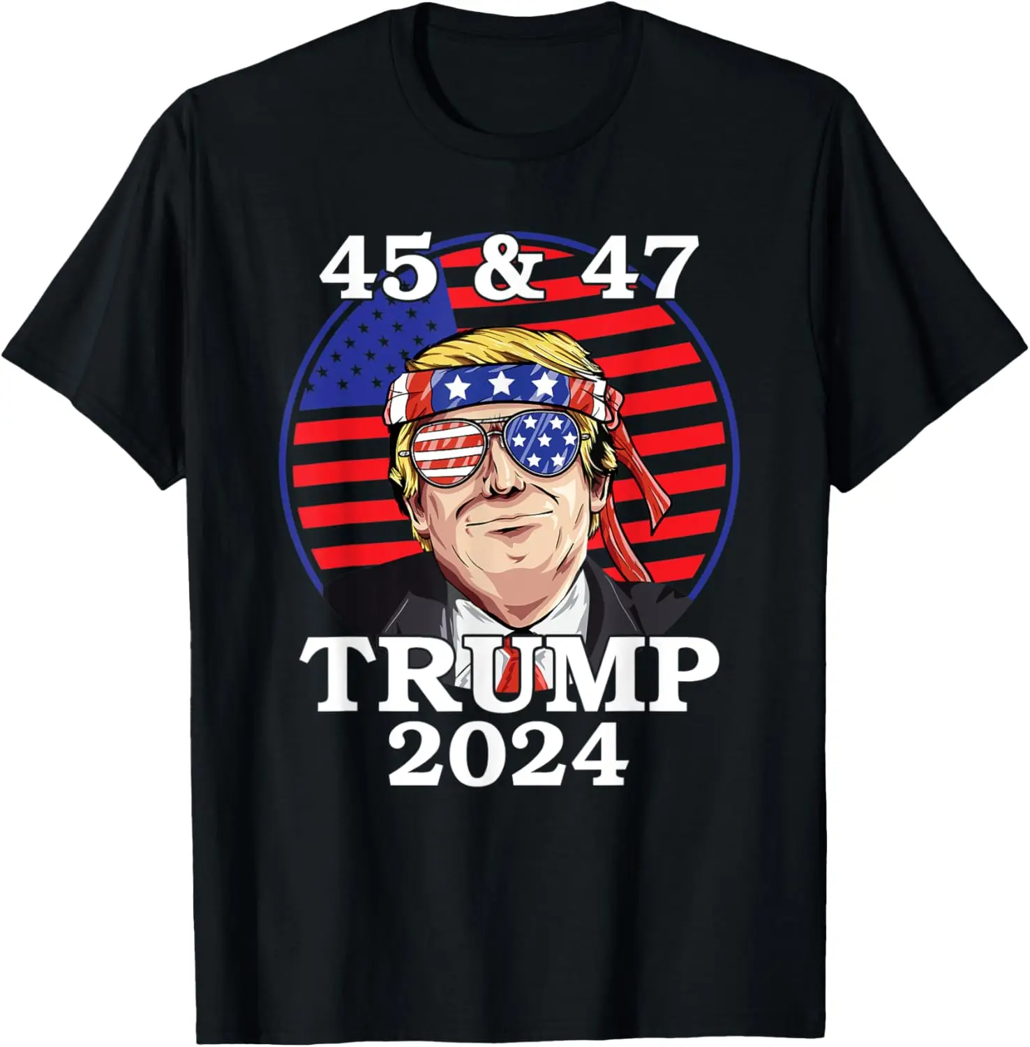 

Футболка 45 и 47 Trump 2024