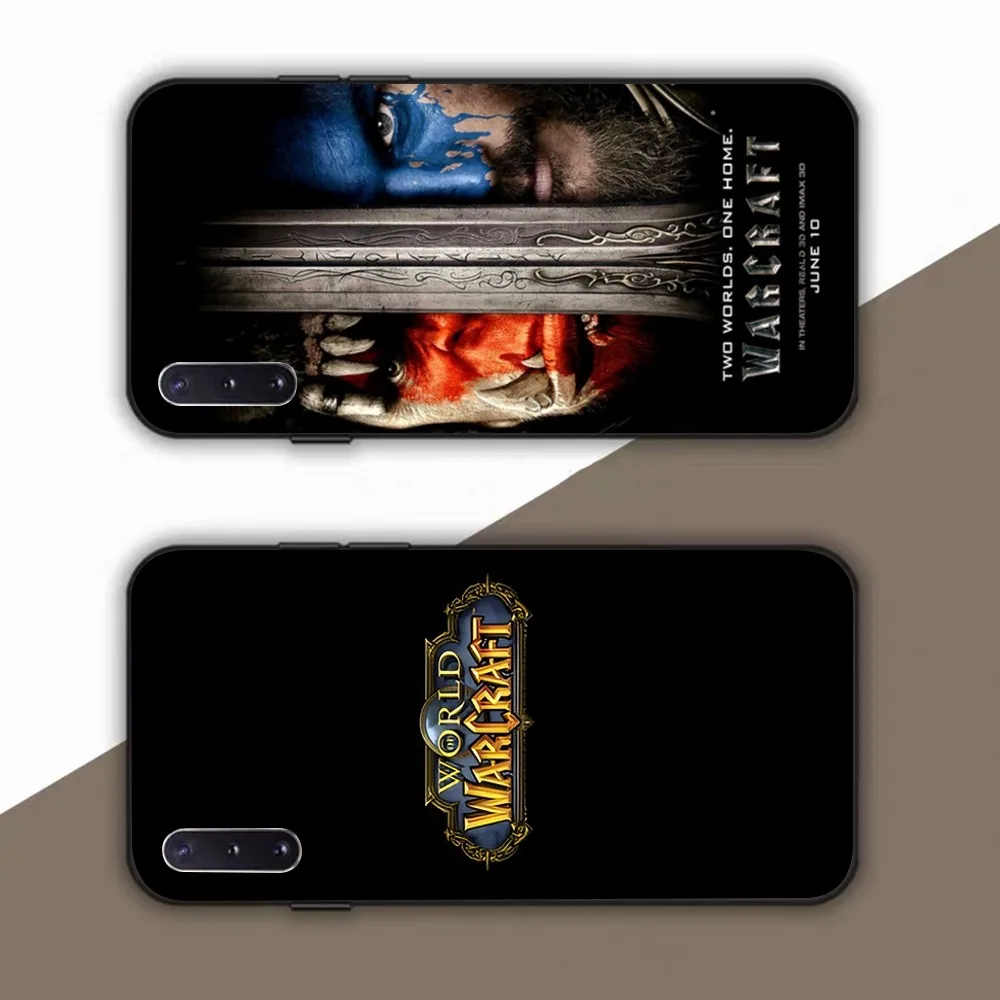 W-World O-Of W-Warcraft Phone Case For Samsung Note 8 9 10 20 Pro Plus Lite M 10 11 20 30 21 31 51 A 21 22 42 02 03