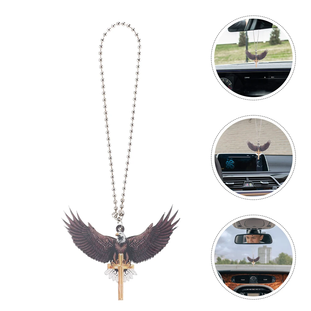 

2Pcs Christmas Ornaments Car Mirror Car Decor Hanging Accessory Decor Acrylic Hanging Rearview Pendant Charm Accessories