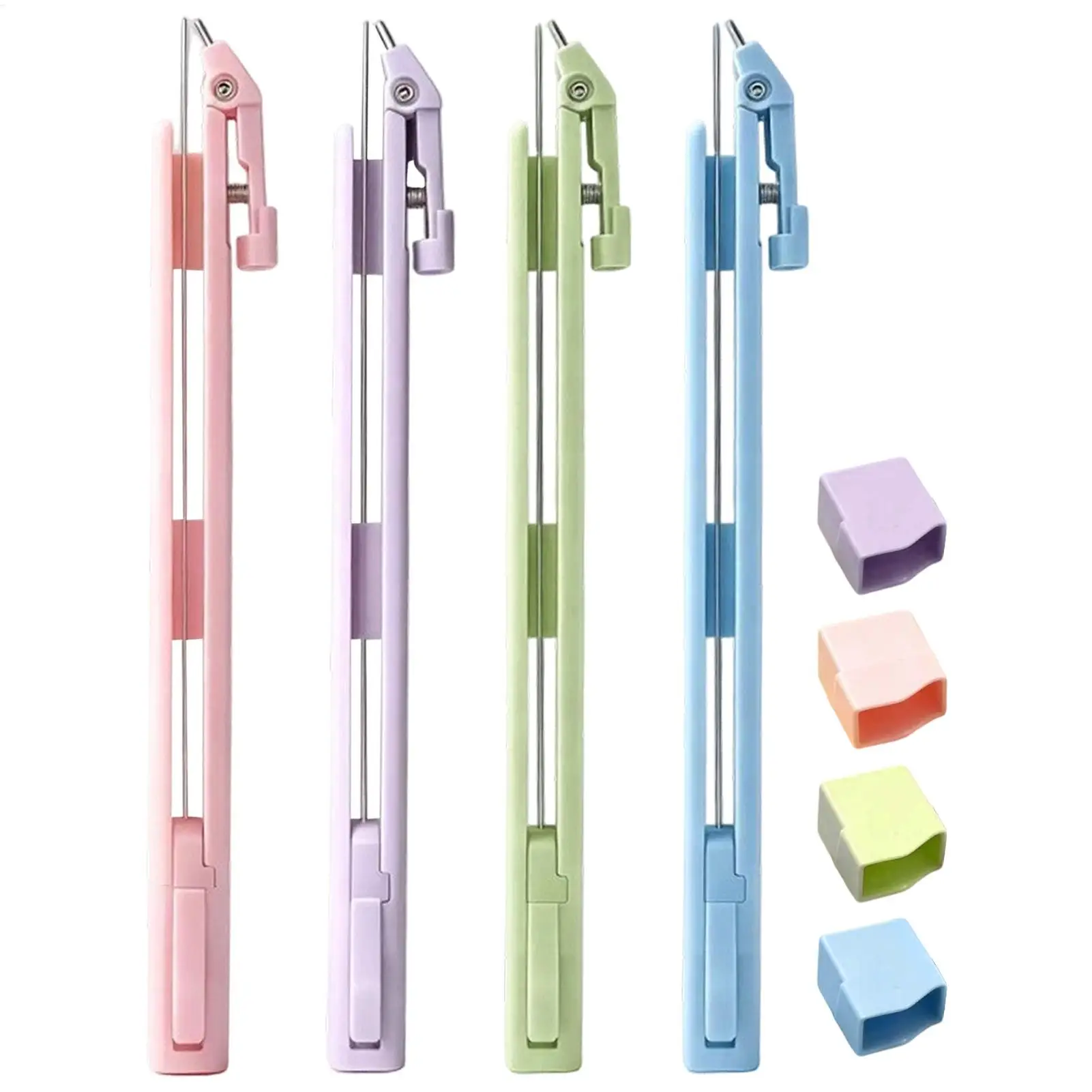 Press-Type Ironing Beads Dispenser Pen, DIY Fuse Beads Placement Tool, Ergonomic Craft Positioning Pen for Kids Adults Hobbyists