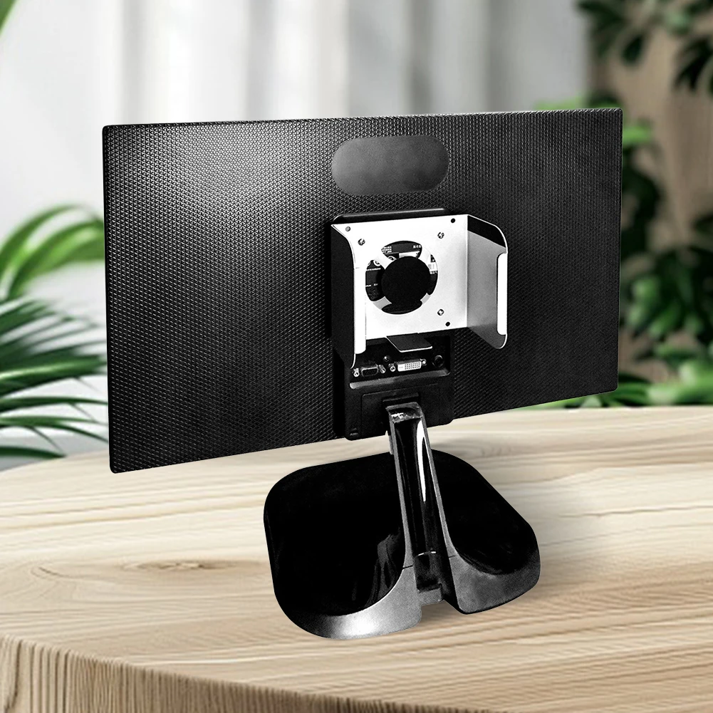 

Monitor Holder for Apple Mac Mini M4 Space-Saving Wall Mount Stand Behind The Monitor Support Monut PC Accessories