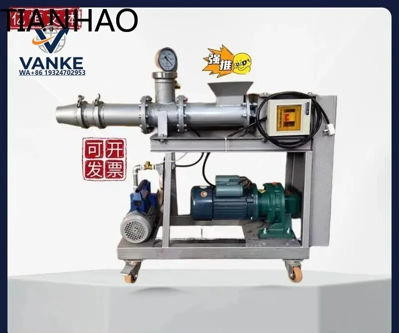 for Small Mud Refiner Ceramic Art Equipment Biaxial Stainless Steel Extruder Clay Processing Machine Pottery Tool Studio