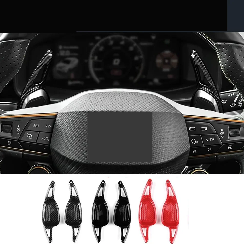 

Car Steering Wheel Shift Paddle For CUPRA For Formentor And For Ateca 2021-2025, ABS Construction, Carbon Fiber Black