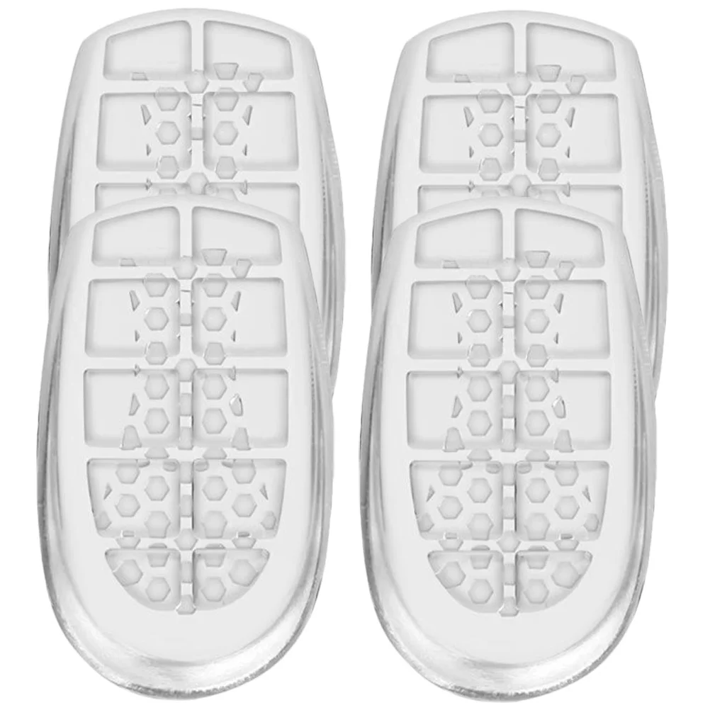 

4pcs Non-Slip Heel Pads For Women Self-Adhesive Gel Inserts Shock-Absorbing Insoles Blister Prevention Foot Care Tools Heel