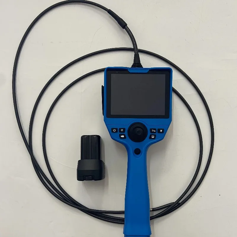 Portable 360° Rotation Car Repair Inspection Sewer Mini 5.2 Inch Touch Display Drain Borescope Articulated