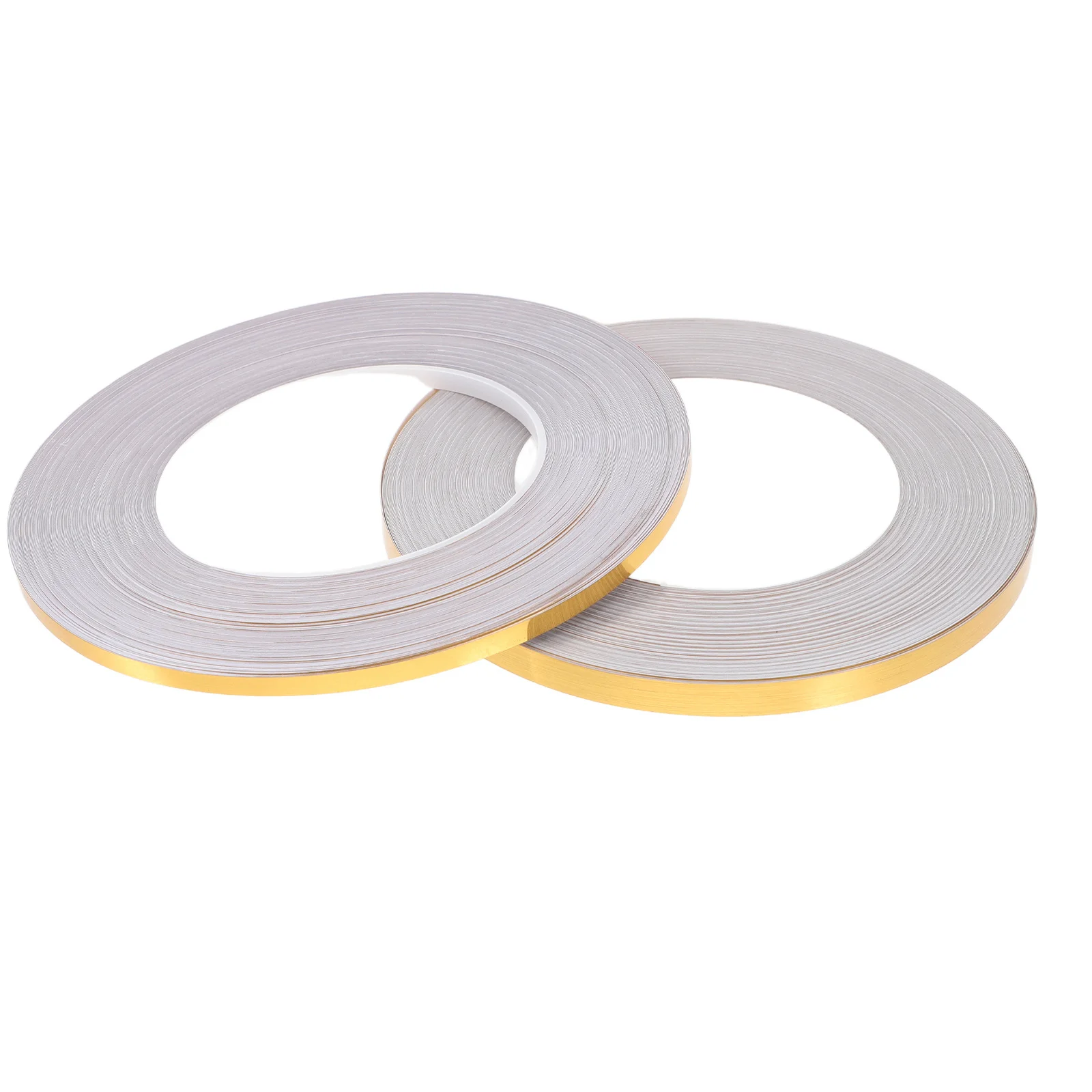 

2Pcs Self Adhesive Gold Strips Wall Tiles Floors Easy Peel Stick Epoxy Stickers Home Decor Border Durable Sticker Labels