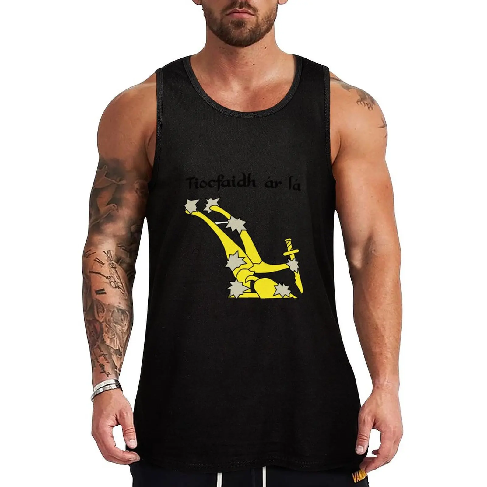 

Tioc will r Lá Starry Plough Tank Top Футболка мужская Мужской жилет Футболка для спортзала мужские футболки для мужского спортзала