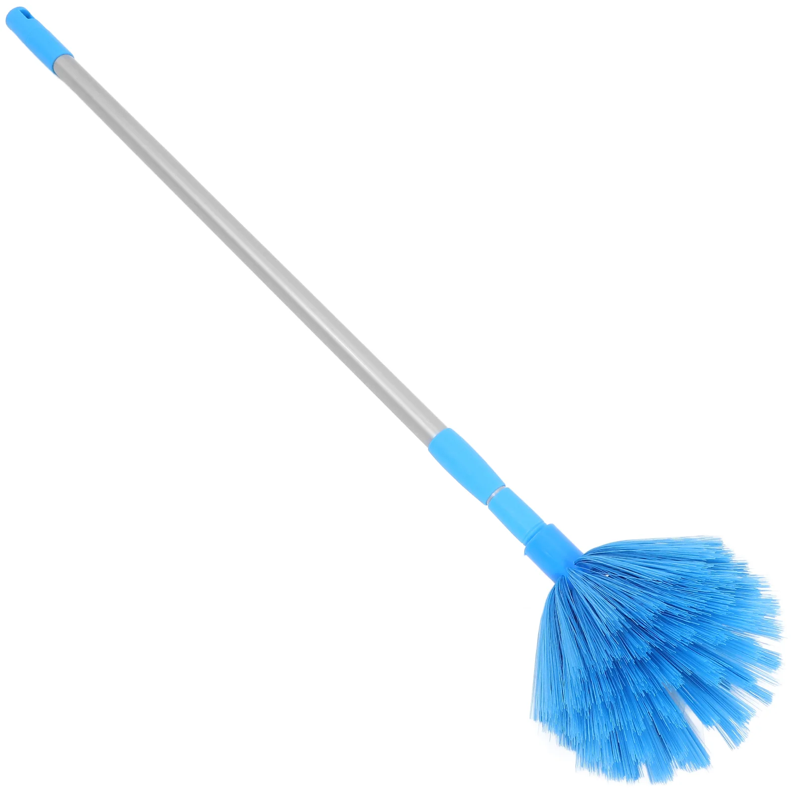 Dust Removal Spiderweb Duster with Pole Extension Cobweb Outdoor Long Handle Dusting Brush Abs Metal Fan for Ceiling