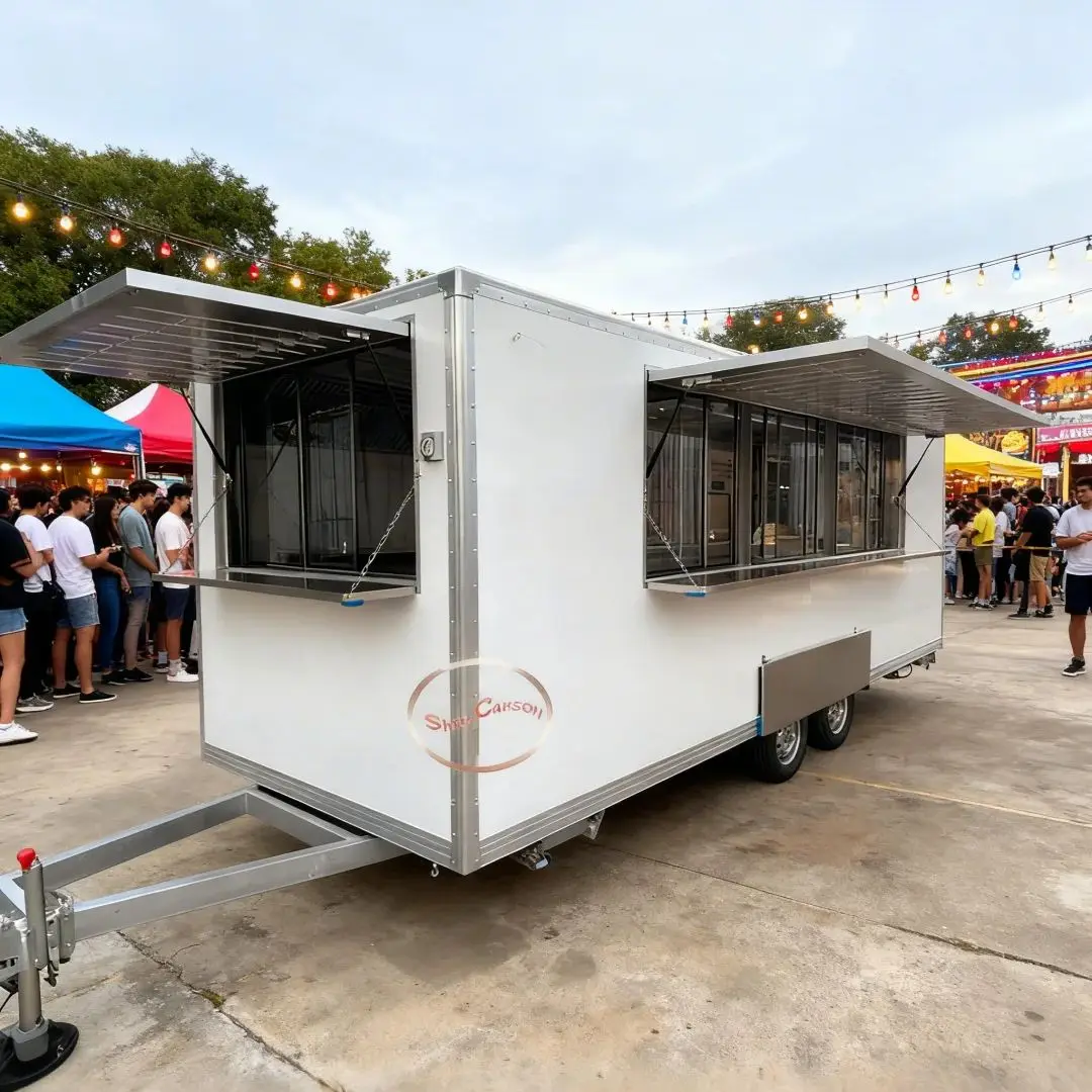 

Pancake Food Truck fast food Kitchen Equipment Soy Milk Catering Trailer Breakfast Food Truck Franchise