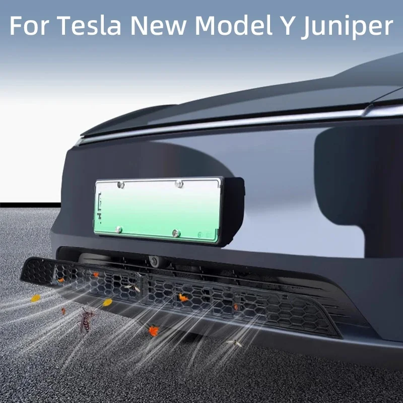 For Tesla Model Y Juniper 2026 2025 Accessories Bug Guards Front Grill Guard Grille Insert Mesh Anti Insect Net for Model Y 2026