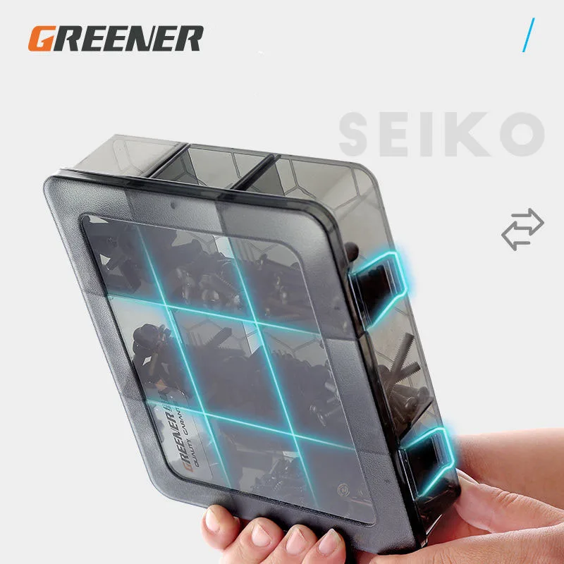 Nhà Tổ Chức Hộp Nhà Để Xe Lưu Trữ Mũi Khoan Vít Mũi Những Vật Nhỏ Dụng Cụ Vít Từ Bát Ban Tổ Chức Hộp Kín Hơi