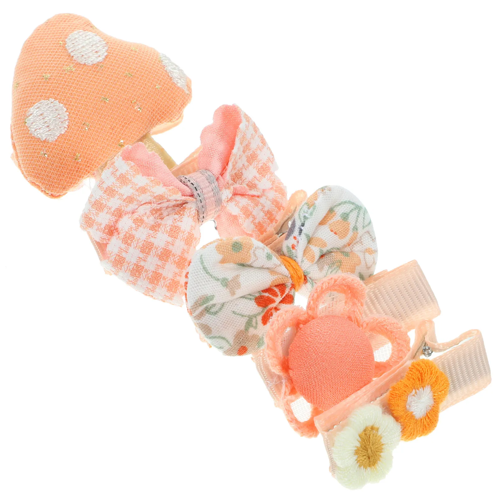 

Набор заколок для волос из 5 шт., милые заколки с героями мультфильмов, яркие цвета, аксессуары для волос для девочек, реквизит для выступлений на день рождения