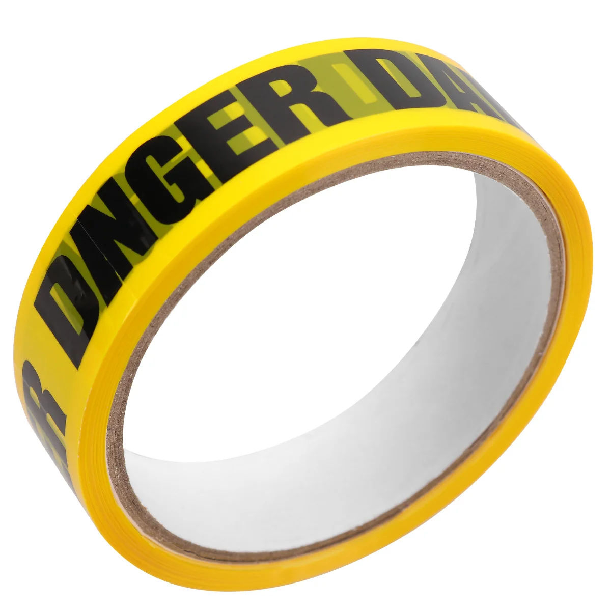 2pcs Warning Safety Tape Yellow Black Self Adhesive Heavy Duty Barrier Roll For Construction Road Work Sites Industrial Security