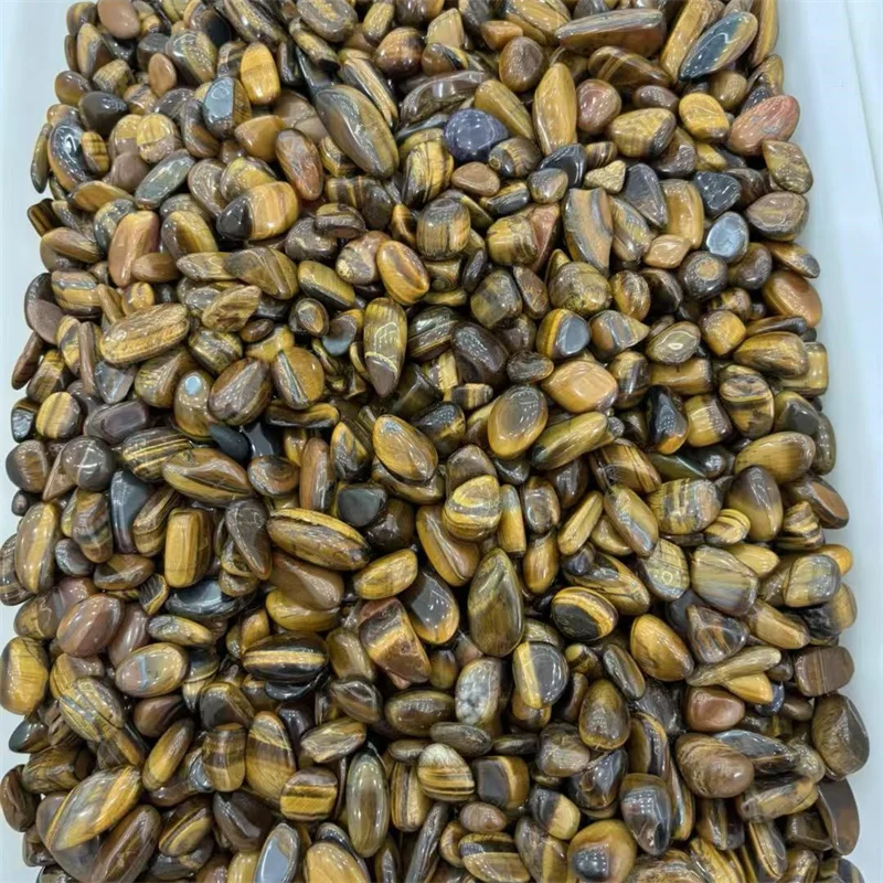 Natural Tiger Eye Tumbled Stone Bulk Healing Energy Crystal Mineral Specime Reiki Gemstones Aquarium Home Decor Lots Wholesale
