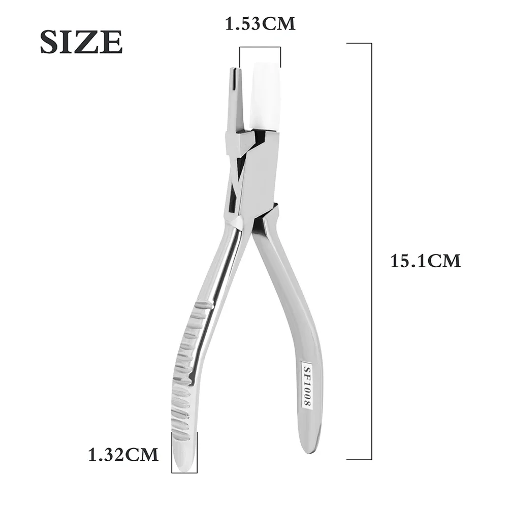 Broken Spring Removal Pliers Saxophone Flute Clarinet Repair Tool Silver Stainless Steel Woodwind Musical Instrument Accessories