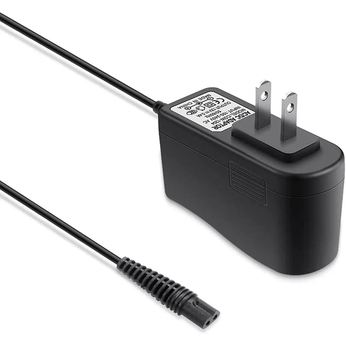 12V 0.4A Power Cord for Braun Series 7 9 3 5 1 Electric Razor Trimmer,  Adapter for 3040s 790cc 7865cc 9330s 340s 9385cc 720 760