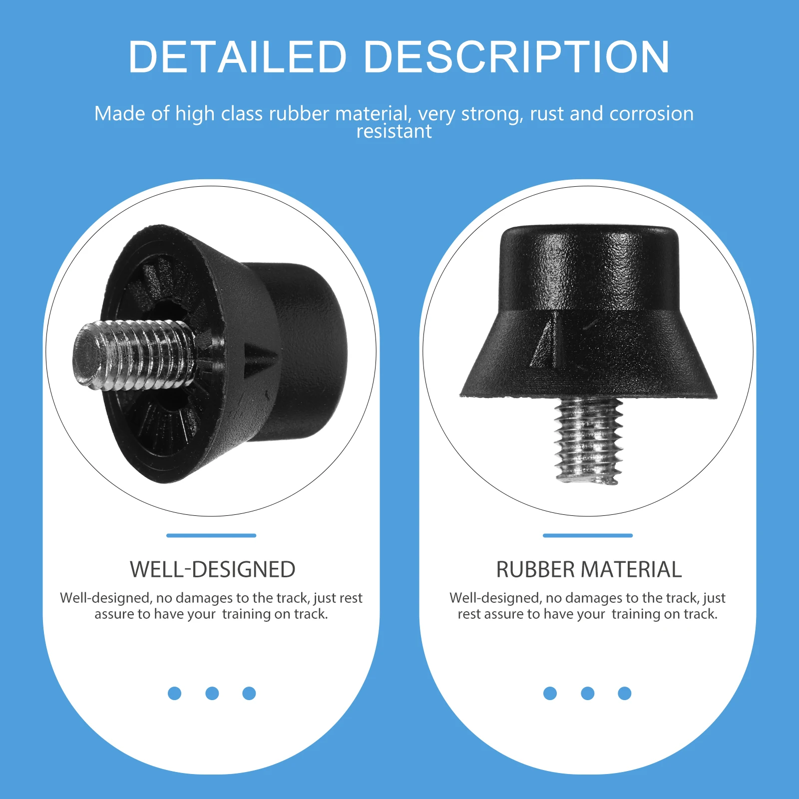 

25 шт. обувь для газона, футбольные шипы, шипы, завинчивающиеся шпильки, замена для бега для футбола