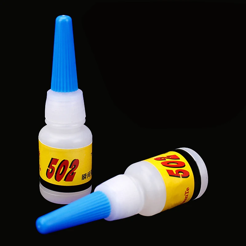 502 cola forte artesanal diy plástico metal sapato reparação universal forte transparente 3 segundos de secagem rápida cola
