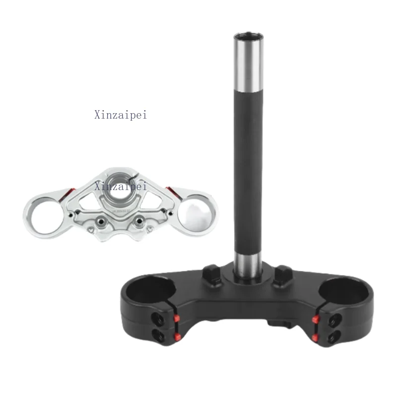 For CFMOTO 450SR/SRS 450NK 450CLC Upper Lower Connecting Plate Faucet Direction Upper Three-star Steering Column Accessories