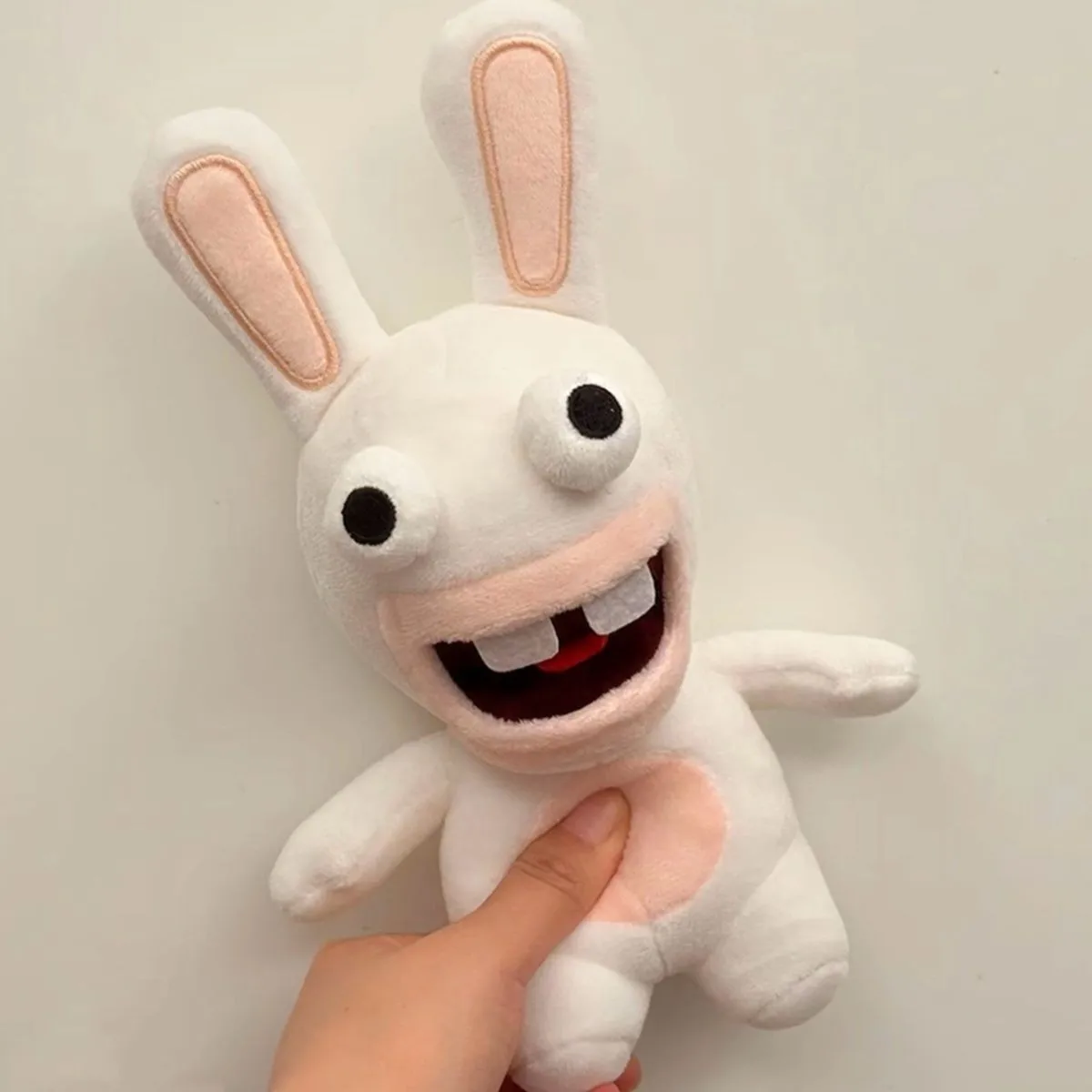 New Cute Cartoon Crazy Rabbit Plush Toy To Sleep Funny Long-eared Rabbit Doll Toy Gift Peripheral