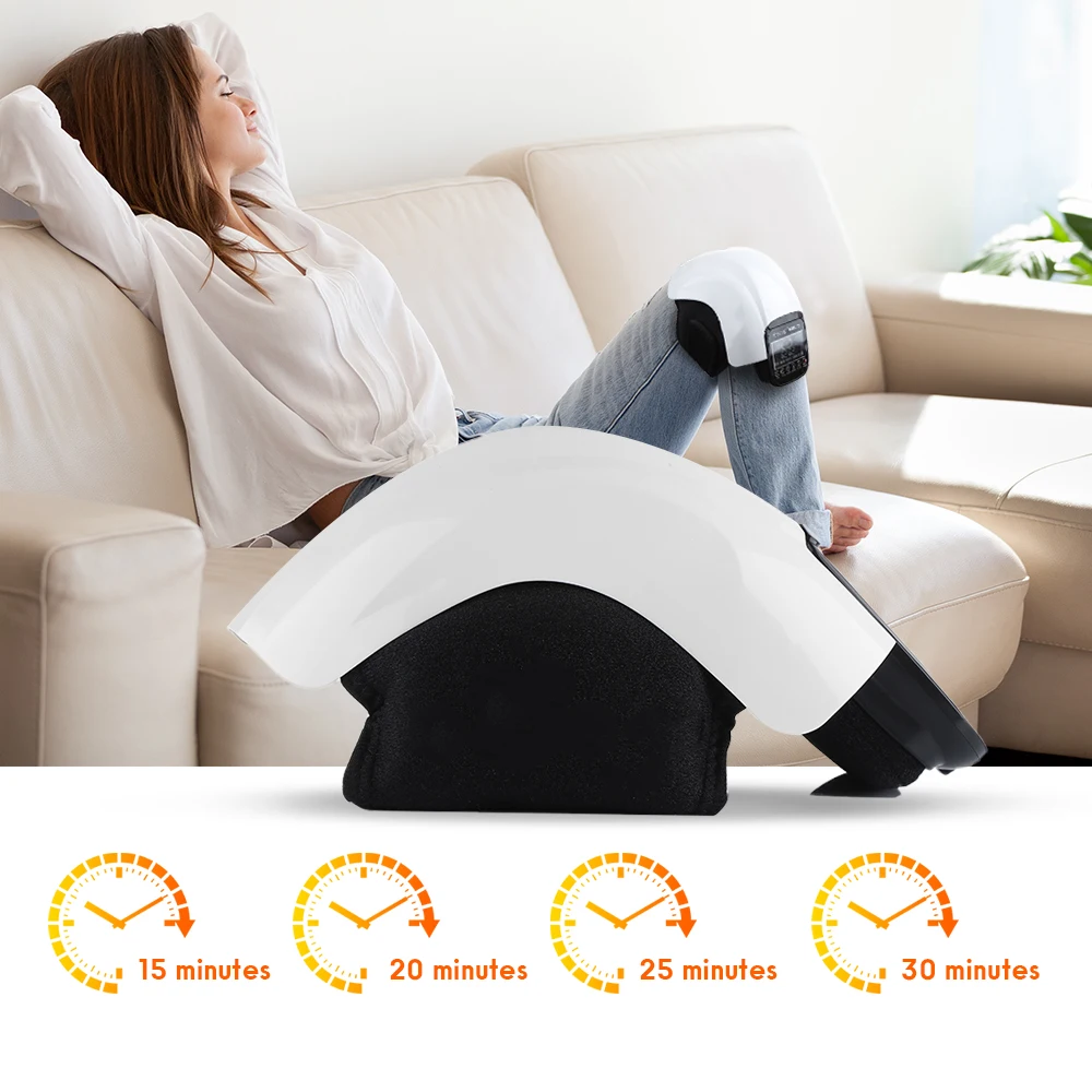 

Electric Infrared Heating Knee Massager Air Pressure Vibration Physiotherapy Instrument Knee Massage Rehabilitation Pain Relief