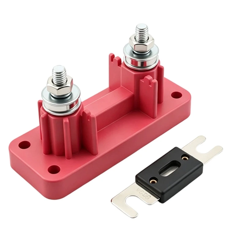 ANL Sicherungshalter ANL Power Block 500A Schnellinstallation für Car Sound Truck DIY H8WE – Detail 1