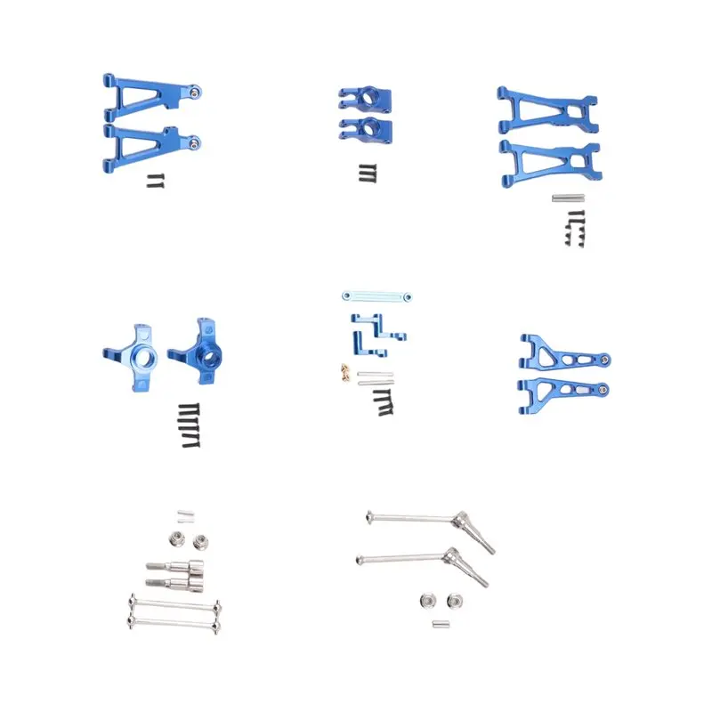 B78B-Metal Drive Shaft Suspension Set For HAIBOXING HBX 16889 16889A 16890 SG1601 SG1602 1/16 RC Car Upgrades Parts
