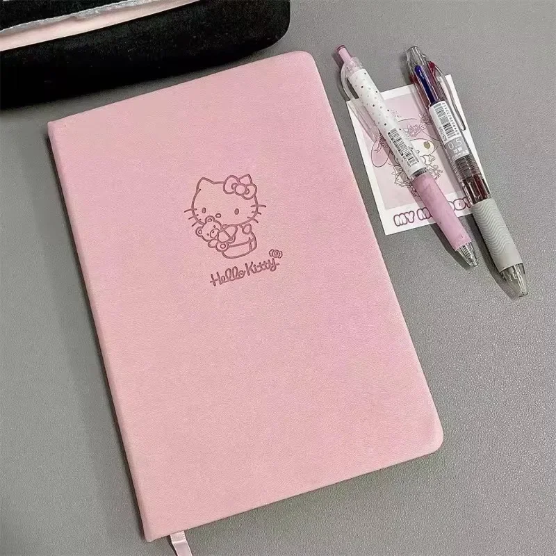 Sanrio Hello Kitty notebook back to school anime character printing kawaii student diary leather durable cartoon stationery gift