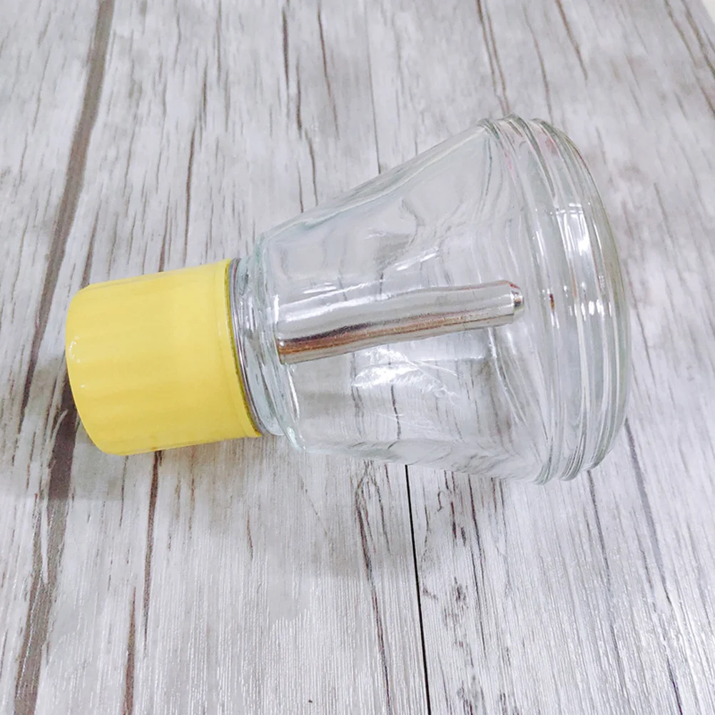 1Pcs 150Ml Wash Nail Water Bottle Empty Glass Pump Dispenser for Nail Polish Remover Subpackaging Leak Resistant Portable Liquid