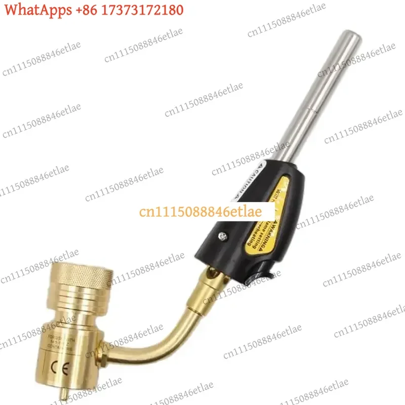 k3 Portable Propane Torch Head – Self-Igniting Turbo Gas Welding & Brazing Nozzle for Repair