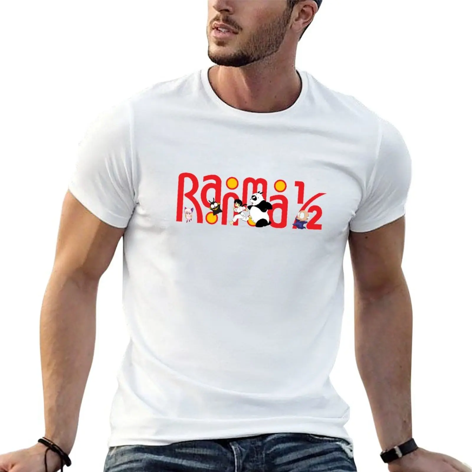 

Ranma 1/2 Funny Logo (Yellow Backround) - ORIGINAL DRAWN by SillyFun.redbubble.com T-Shirt anime tshirt T-Shirt