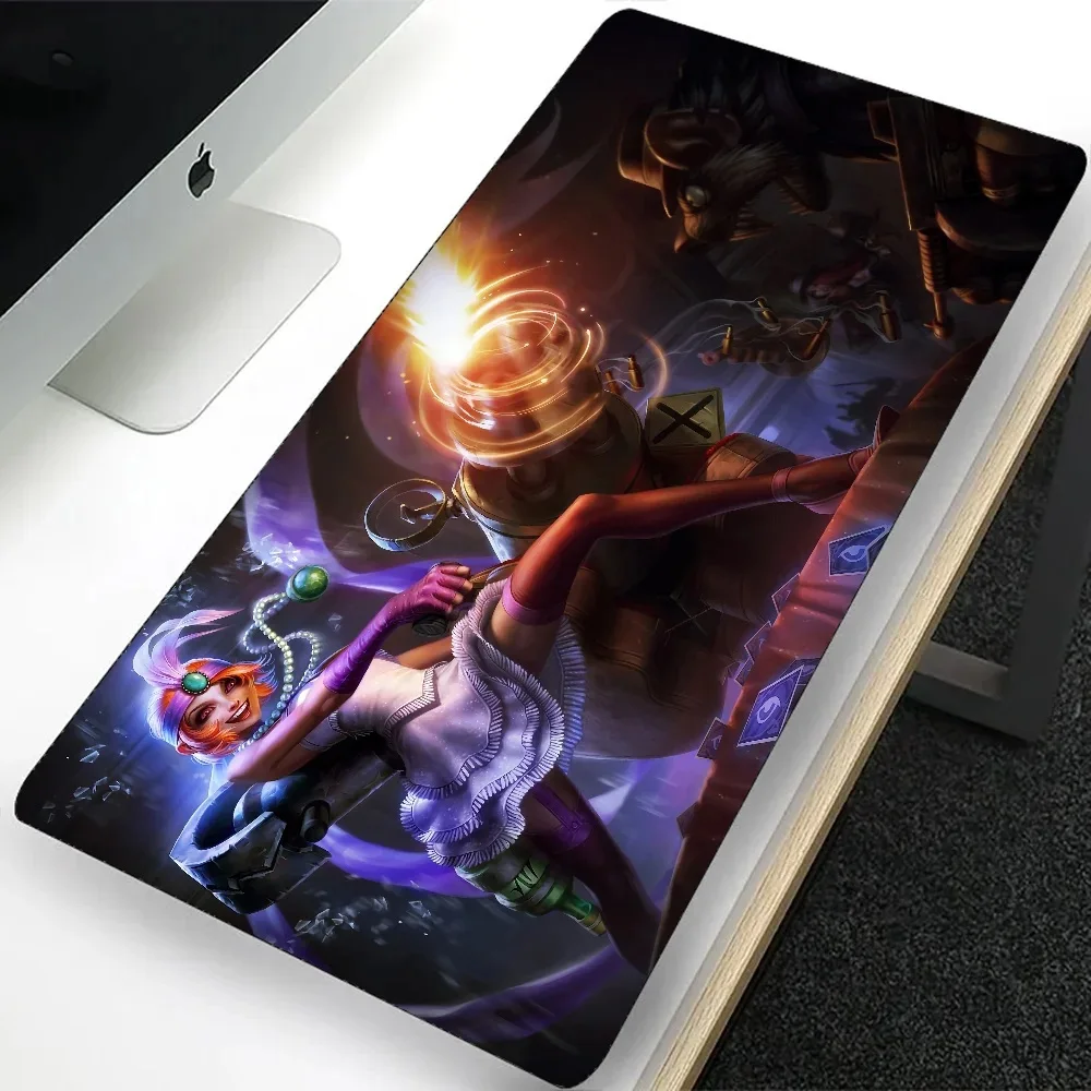 League of Legends Twitch Large Gaming Mouse Pad Computer Mousepad PC Gamer Laptop Mouse Mat XXL Office Keyboard Mat Desk Pad