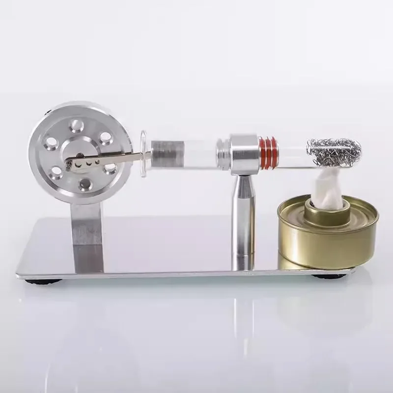 Aluminium alloy Single cylinder model of Stirling Steam Engine Engine Model Physics Experiment