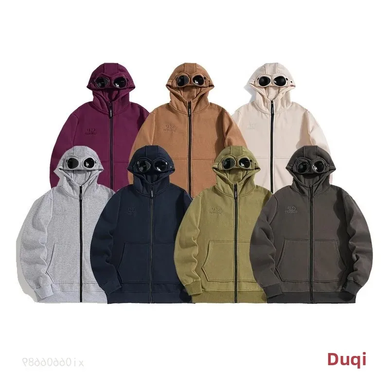 سترة بقلنسوة كاجوال للجنسين بسحاب ملابس رياضية للخريف والشتاء نمط جديد للرجال والنساء ملابس خروج مريحة وفضفاضة #1