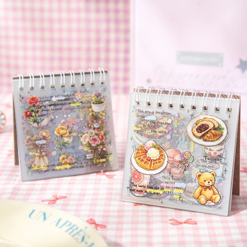 

Journal GO 40pcs Cute Collage Junk Journal Stickers Flower and Life Sticker for Scrapbook Card Album Planner diy Decals
