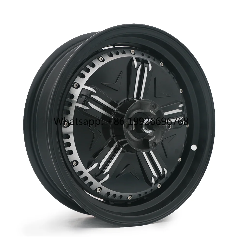 

13 Inch 48v/60v/72v 2500w 2700w 5000w High Speed Hub Motor for Motorcycle with 65km/h