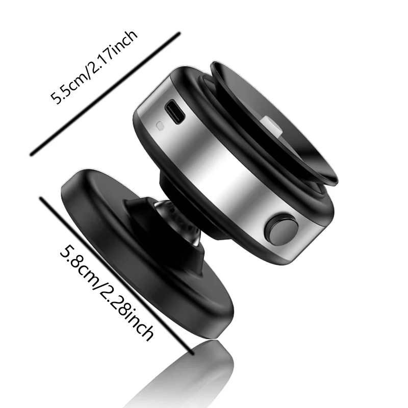 Double Sided Suction Cup Magnetic Phone Holder Lazy Multi-functional Foldable Storage Holder Vacuum Suction Phone Holder image 6