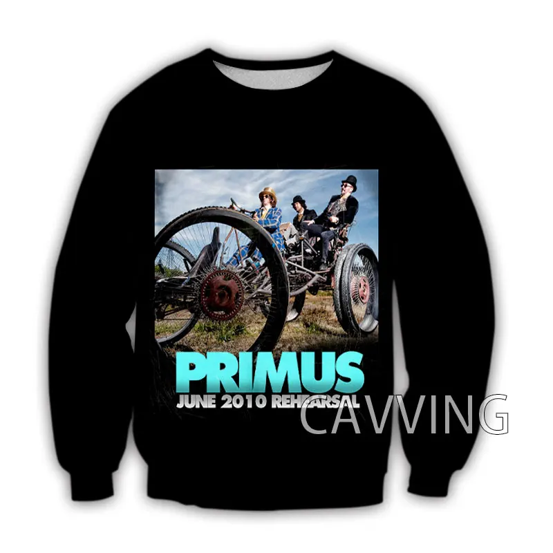 

CAVVING 3D Printed PRIMAL Band Crewneck Sweatshirts Harajuku Styles Tops Long Sleeve Sweatshirts for Men/women