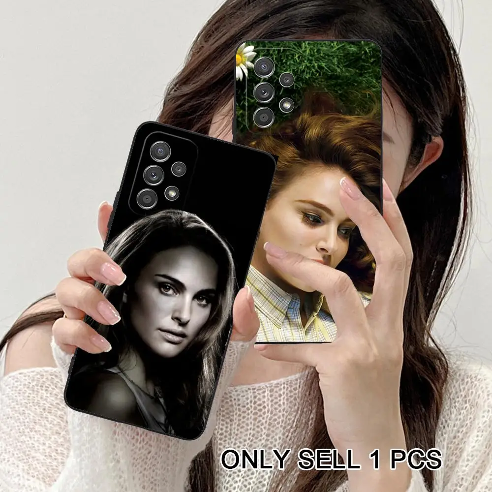 Чехол для телефона Natalie Portman Samsung Galaxy A57 56 55 54 53 52 51 37 36 35 34 33 32 31 5G мягкий противоударный чехол из ТПУ