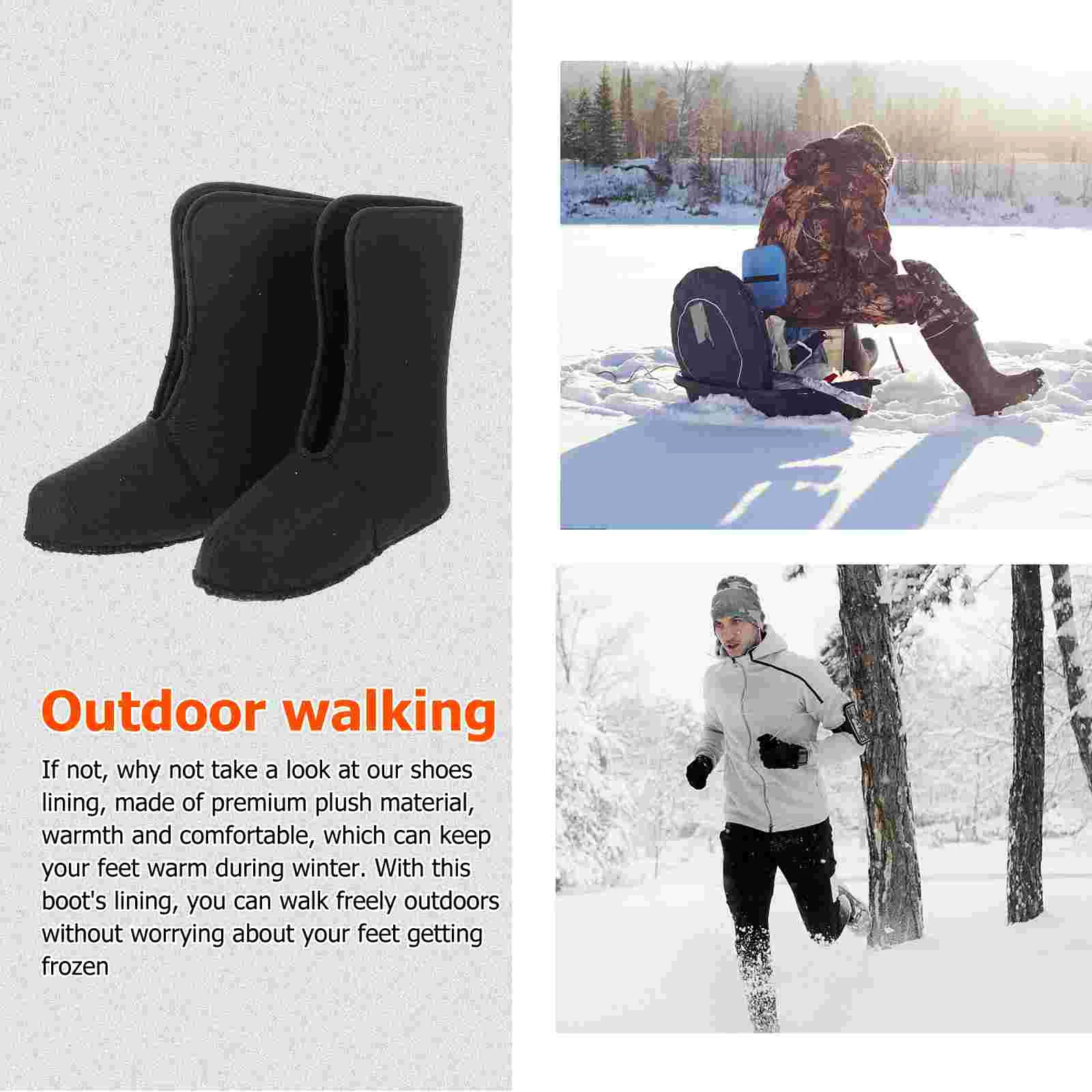 Cold Weather Boot Socks Lining Rain Shoes for Women Hunting Thermal Women's Snow Liners